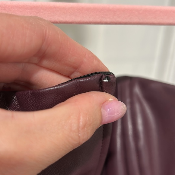 ASHLEY PARK x RTR Voila Vegan Leather Dress - Picture 8 of 11